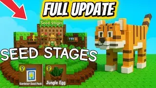 SEED STAGES Event FULL UPDATE Leaked in Grow a Garden - All Shops, Seeds & Pets