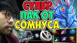 🔴КАКОЙ-ТО КОСМИЧЕСКИЙ УРОВЕНЬ ИГРЫ ПОКАЗАЛ СОМНУС/Elephant vs Vici Gaming/OGA Dota PIT S5