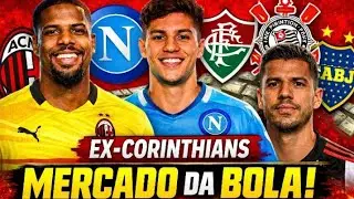 🚨 BOMBA NO MERCADO! Napoli leva ex-Corinthians, Milan renova Maignan e Flu RECUSA oferta