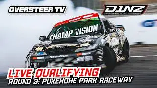 D1NZ 2026 &bull; New Zealand Drift Championship LIVE &bull; Round 3 &bull;  Qualifying &bull; Pukekohe Park Raceway