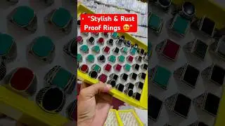 Rust Free Steel Rings 😍 | Budget Friendly Fashion Accessories&rdquo;