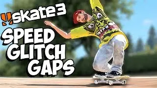 SKATE 3 Speed Glitch Gaps / Insane Speed Glitch & Rail Glitch