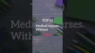 TOP 10 Medical courses without NEET| Courses without NEET exam 2023