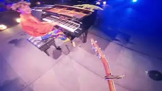 What it looks like to play live with Jacob Collier