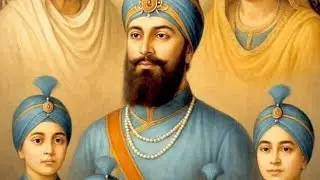 Live Drawing | Guru Gobind Singh Ji & Four Sahibzade | Remembering the Supreme Sacrifice 🙏