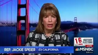 Rep Speier & Alex Witt Discuss Khashoggi Killing, Midterms