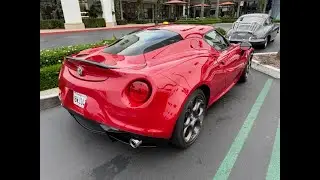 Alfa Romeo 4C Lightweight Sports Car #cars #sportscar #alfaromeo #alfaromeo4c #automobile #supercar 