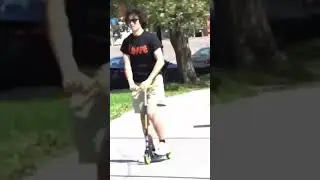 Angry skater tries fighting Lofe!