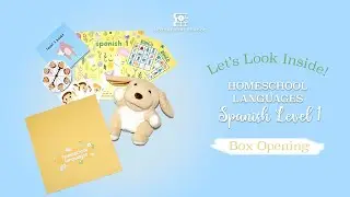 Homeschool Languages Spanish Level 1 Box Opening | Spanish Curriculum for Elementary