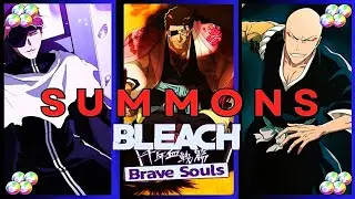 Bleach Brave Souls New Year TYBW Kyoraku / Aizen / Ikkaku Summons #bleachbravesoul #bbs #gacha