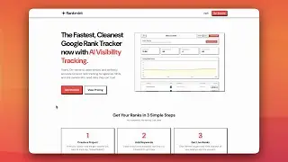 Rankmint.co - Google SEO Rank Tracker & Ai Visibility Tool - Product Demo