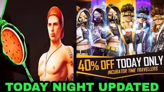 Today Night Updated, Incubator Bundle 40% Off // Garena Free Fire // Store Gaming
