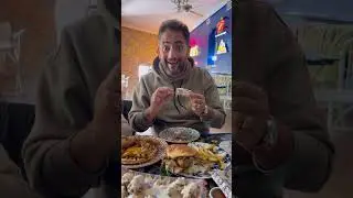 Qu&eacute; rico en Madrid en restaurante Harolds fried chicken!!! #humor #pollo #food #comida