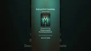 Rock and Roll Friendships - 80s power ballad version