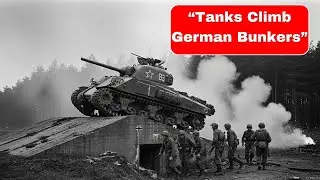 German Soldiers Were Stunned When U S  Tanks Climbed Their Bunkers