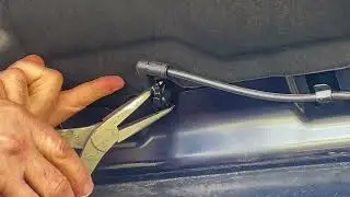 How to Replace non-working  Windshield Washer Nozzle (Jeep Grand Cherokee)