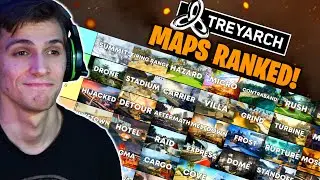 Ranking EVERY Treyarch Multiplayer Map in Call of Duty!!! (Tier Ranking WORST to BEST)