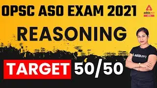 OPSC ASO | Reasoning Class | Important MCQs