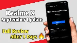 Realme X September Update Full Review | 10+ New Features | New Features & Improvements