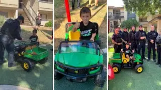 Tempe police surprise boy with toy after his was stolen