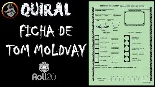 OFICINA DE JOGO: Ficha de Tom Moldvay (roll20) - dicas e truques