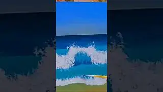 #beach mar #ocean oceano #ondas praia #yutubeshorts 🌊👍