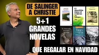 De SALINGER a CHRISTIE: Los 6 LIBROS que m&aacute;s ME HAN MARCADO como escritor (y por qu&eacute;)