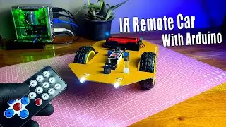 How to Make a 2WD IR Remote Controlled Car with Arduino Nano | Arduino IR controlled car #rc