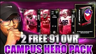 2 FREE 91 OVR CAMPUS HERO PACK