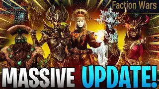 INSANE NEW PATCH! HARD MODE Faction Wars, NEW Champs And More! | Raid Shadow Legends