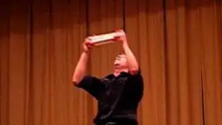 Ping Pong Mouth Juggling with Xylophone