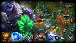 Wild Rift : Dr. Mundo vs Darius Baron lane gameplay Patch 4.2