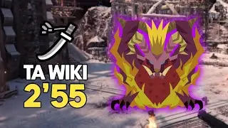 MHWI | Tempered Teostra TA Wiki Rules Long Sword Solo 2'55