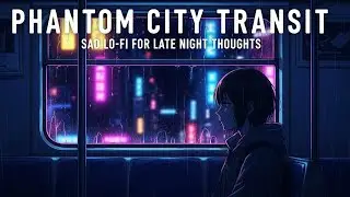 Phantom City Transit 🚆 Sad Lo-fi for Late Night Thoughts &ndash; No Copyright Lofi