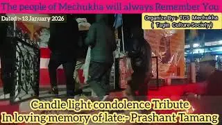 @Tribute for our legendary singer late:- Prashant Tamang ❤️