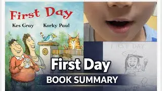 First Day (Big Cat) &mdash; Book Summary by a 1st Grader | 엄마표 영어 집영어
