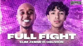 Slim Jxmmi VS Oblivion Full Fight - BRAND RISK #007