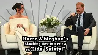 Harry & Meghan's Rare Interview on Protecting Kids from Online Dangers!