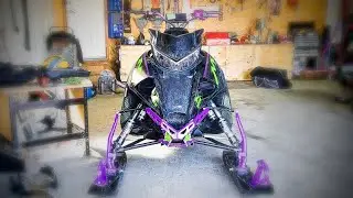 How To Pull Start a Snowmobile #shorts