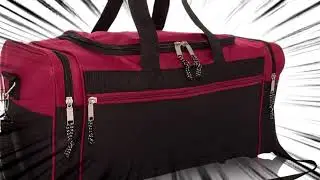 Custom Printed Sport and Gym Duffel Bags | Worldwide Bags #gymbag #duffelbags #duffelbag