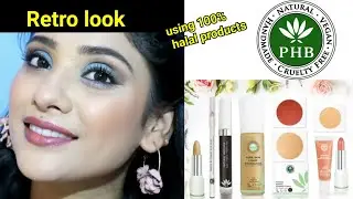 Retro makeup ||PHB COSMETIC || 100% halal brand..