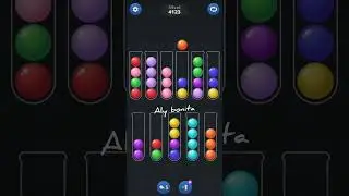 Ball sort puzzle level 4123 #puzzle #level #nivel #colors #nivel #gaming #gameplay