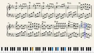 Louane - Je vole (piano solo)