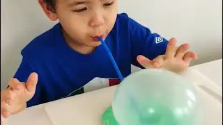 Slime Bubbles - fun kids slime activity - funny kids video