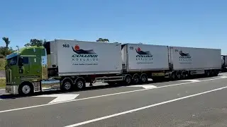 Visy, Mainfreight, Attal, PNB, Miles, G1, Collins, Churchill etc. Hume Hwy #truckspotting 