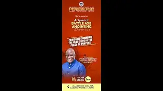 BATTLE AXE ANOINTING SERVICE; FOCUS: OH LORD, TURN THINGS AROUND FOR MY GOOD IN2026