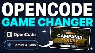 OpenCode + Gemini 3 Flash &mdash; это ПРОСТО НЕВЕРОЯТНО (БЕСПЛАТНО)