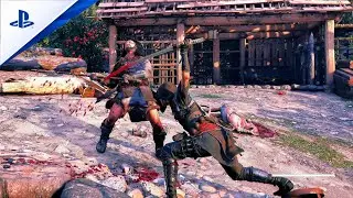 Assassin&rsquo;s Creed Shadows &ndash; Random Brutal Combat Gameplay | 4K 60FPS PS5