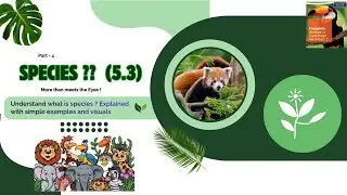5.3 What Is a Species? | Who Discovered Species? | Why Cats and Dogs Are Different / My Science📖 ✍️