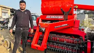 💥 स्पेशल क़ीमत 💥 हरियाणा में किसानों को 2026 मॉडल पर मिलेगा फ़ायदा Dasmesh Straw Reaper Loan Price 